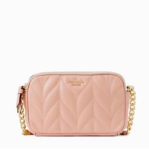 Kate Spade Briar Lane Quilted Kendall Crossbody in Rosy Cheeks